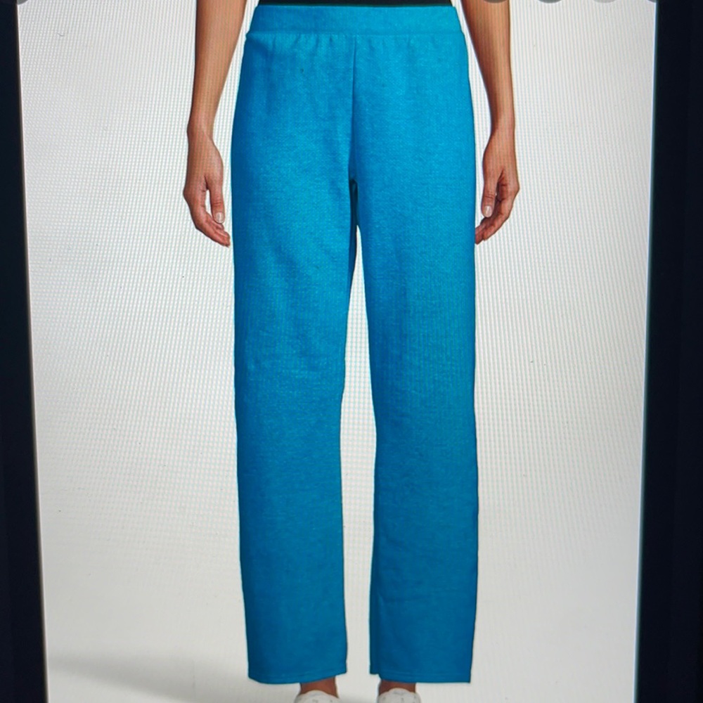 Blue sweatpants